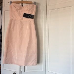 💖NWT J Crew strapless dress! Blush/pale pink sz0